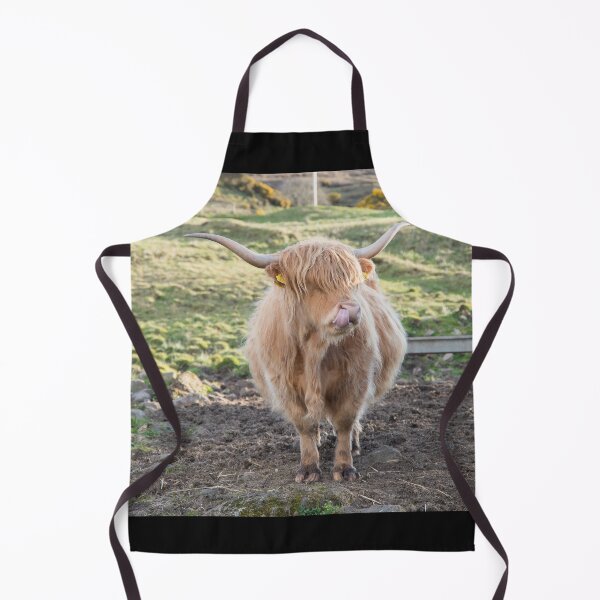 Item preview, Highland Cow with Tongue in Nose designed and sold by DCarlier.