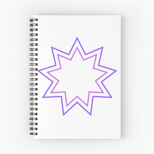 Item preview, Purple Enneagram of Bahá’í Faith designed and sold by BahaiExchangePR.