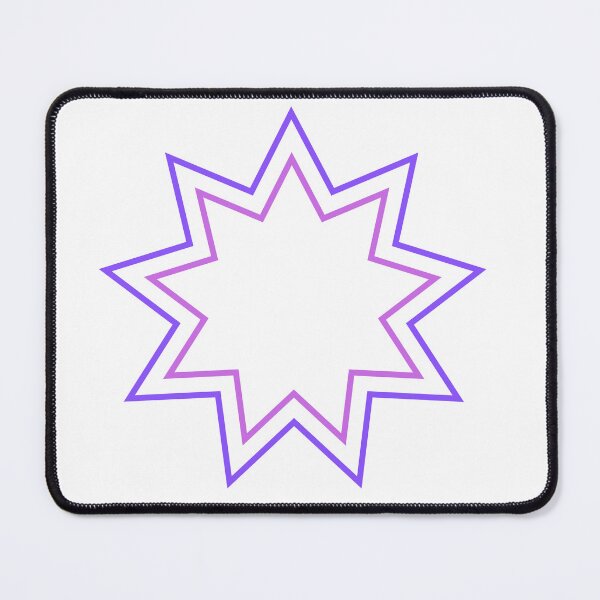 Item preview, Purple Enneagram of Bahá’í Faith designed and sold by BahaiExchangePR.
