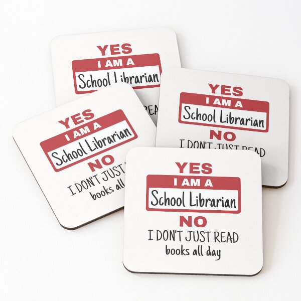Item preview, Yes I Am a School Librarian No I Don't Just Read Books  designed and sold by jaygo.