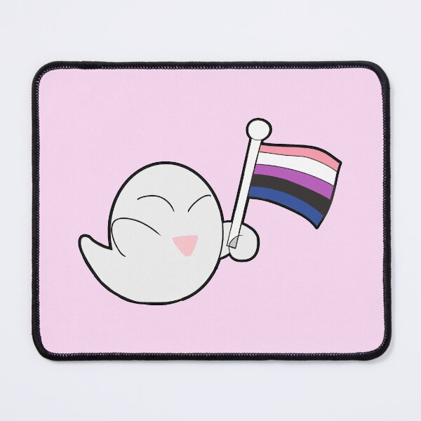 Item preview, Genderfluid Pride Ghost designed and sold by FunnyGayGuy.