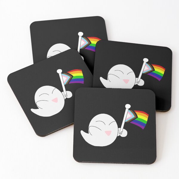 Item preview, Pride Flag Ghost designed and sold by FunnyGayGuy.