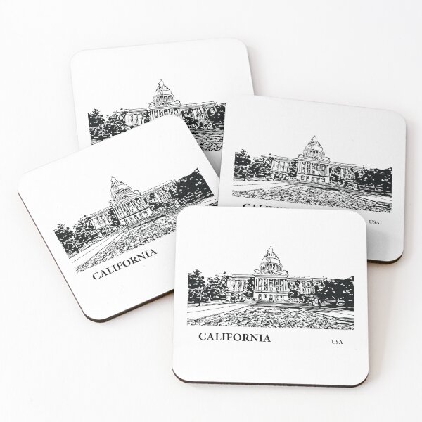 Item preview, California State USA designed and sold by Lakeric Cityscapes.
