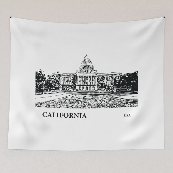 Item preview, California State USA designed and sold by Lakeric Cityscapes.