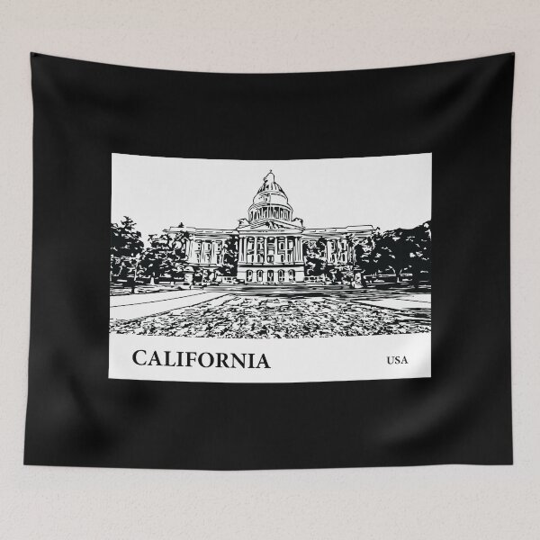Item preview, California State USA designed and sold by Lakeric Cityscapes.