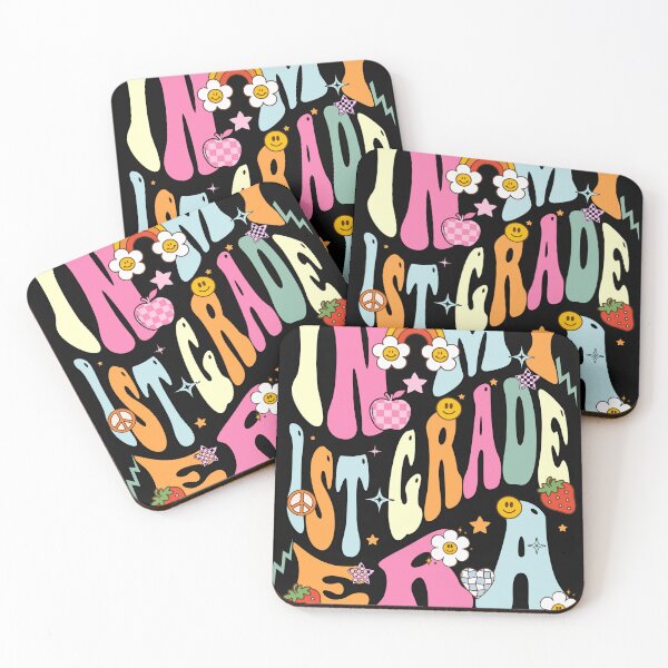 Item preview, In My 1st Grade Era Groovy style 70s For Kids, Teacher, Last and First Day Of School designed and sold by ImagineInk.