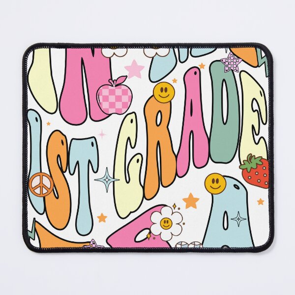 Item preview, In My 1st Grade Era Groovy style 70s For Kids, Teacher, Last and First Day Of School designed and sold by ImagineInk.