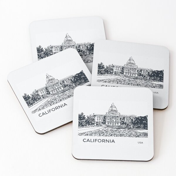 Item preview, California State USA designed and sold by Lakeric Cityscapes.