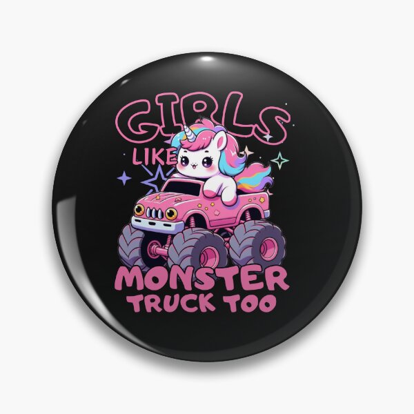 Item preview, Girls like monster truck too designed and sold by MilkyForest.