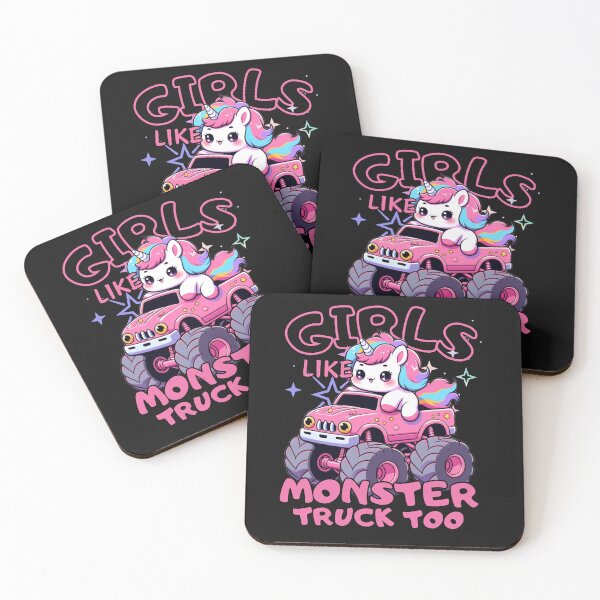Item preview, Girls like monster truck too designed and sold by MilkyForest.
