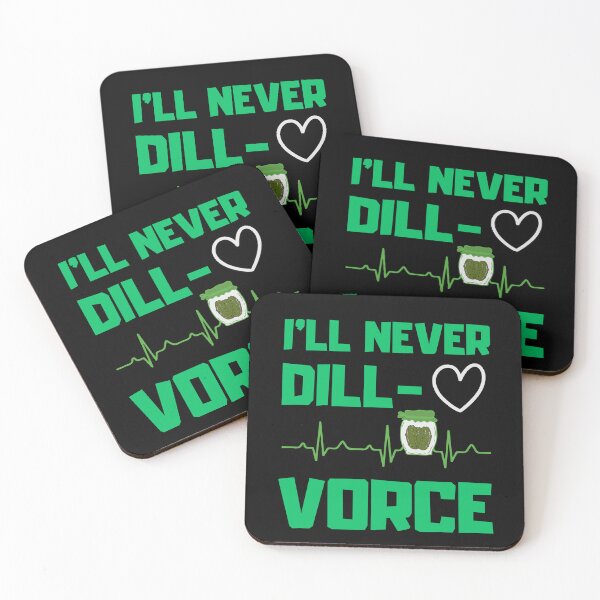 Item preview, I'll Never Dill-vorce - Dill Pickle designed and sold by AvenueOfFulfill.