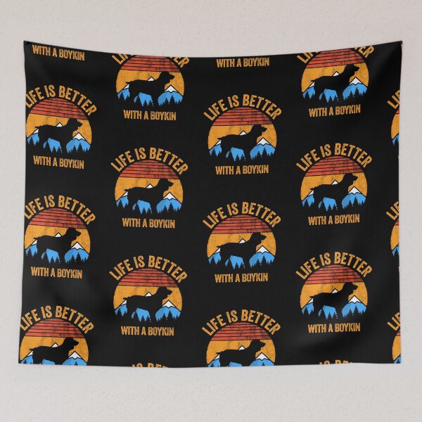 Item preview, Life Is Better With A Boykin Vintage Distressed Dog Gift  designed and sold by Guarddogdrive.