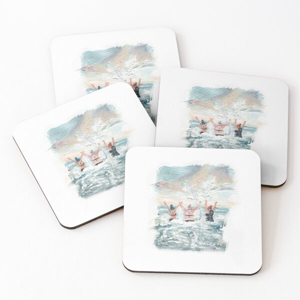 Item preview, "Splash!" (Cold Open Water Wild Swimmers) designed and sold by mattoakley.