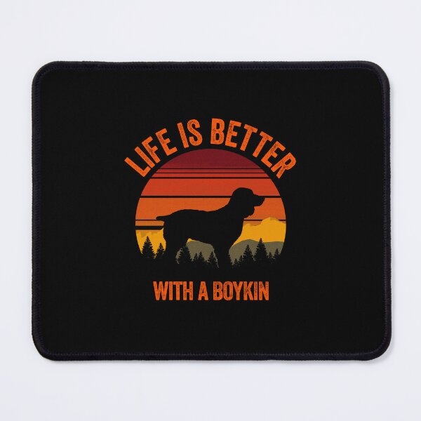 Item preview, Life Is Better With A Boykin Vintage Sunset Dog Gift  designed and sold by Guarddogdrive.