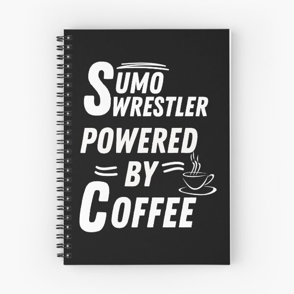 Item preview, Sumo wrestler powered by coffee designed and sold by annoying-shirts.