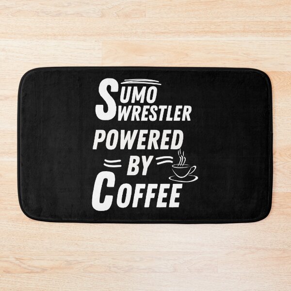 Item preview, Sumo wrestler powered by coffee designed and sold by annoying-shirts.