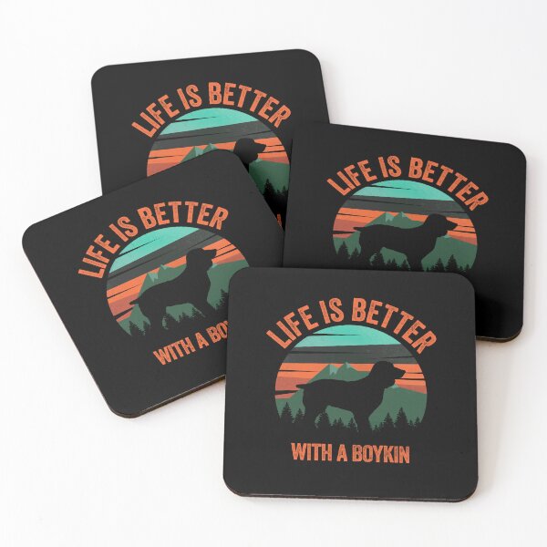 Item preview, Life Is Better With A Boykin Vintage Green Dog Gift  designed and sold by Guarddogdrive.
