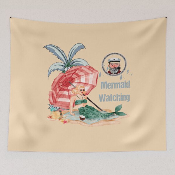 Item preview, Mermaid Watching designed and sold by Jecolds.