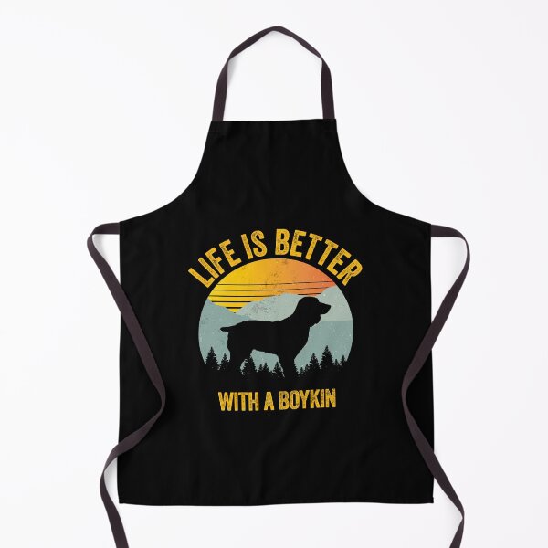 Item preview, Life Is Better With A Boykin Sunny Vintage Dog Gift designed and sold by Guarddogdrive.