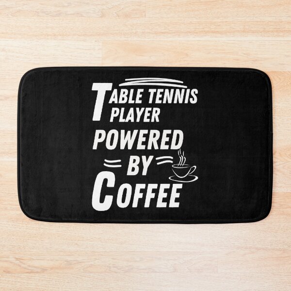 Item preview,  Table tennis player powered by coffee designed and sold by annoying-shirts.