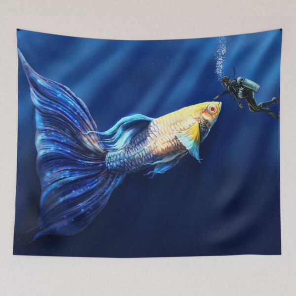 Item preview, Deep Sea Guppy designed and sold by alandodrawing.