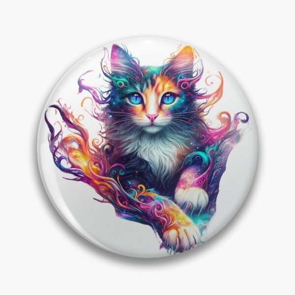 Artikelvorschau, Kosmische Katzen-Fantasiekunst entworfen und verkauft von BubandAika.