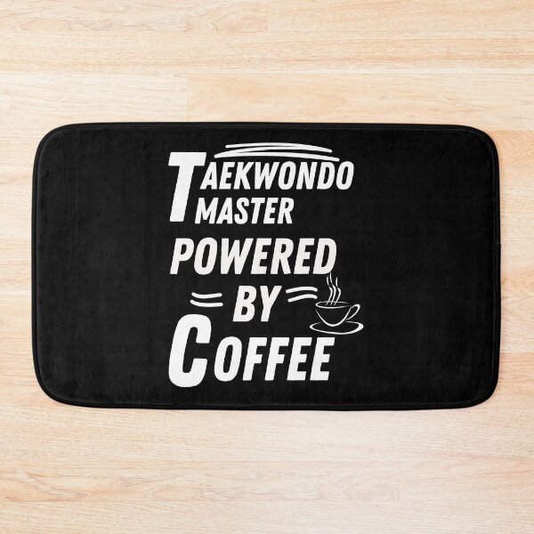 Item preview, Taekwondo master powered by coffee designed and sold by annoying-shirts.