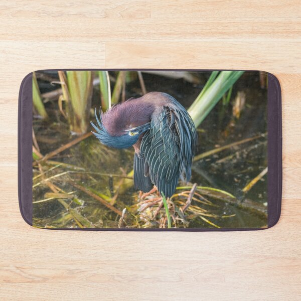 Item preview, Preening Green Heron designed and sold by Debra Martz.