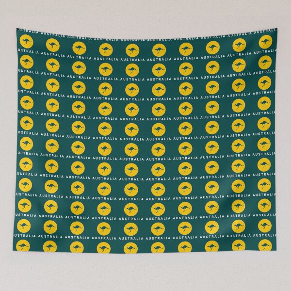 Item preview, Kangaroo Sun. Flag for Australia. With Title designed and sold by Kangaroo Sun.