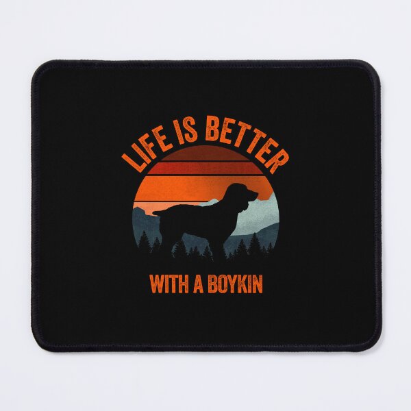 Item preview, Life Is Better With A Boykin Sunset Vintage Dog Gift  designed and sold by Guarddogdrive.
