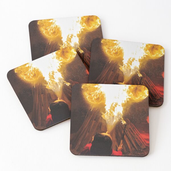Item preview, Fiery Breath: Sputafuoco Ignites the Night at San Giuseppe Bonfires designed and sold by EpicVistas.