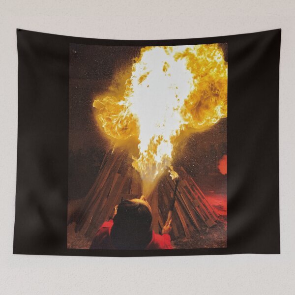 Item preview, Fiery Breath: Sputafuoco Ignites the Night at San Giuseppe Bonfires designed and sold by EpicVistas.