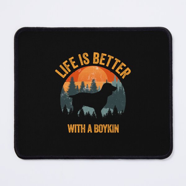 Item preview, Life Is Better With A Boykin Sunset Vintage Dog Gift  designed and sold by Guarddogdrive.