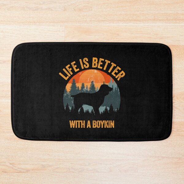Item preview, Life Is Better With A Boykin Sunset Vintage Dog Gift  designed and sold by Guarddogdrive.