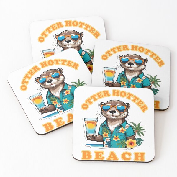 Item preview, OTTER HOTTER BEACH designed and sold by aliraweb.