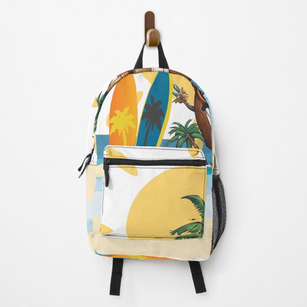 Item preview, Beach coconut with surfboards designed and sold by Yeyishop.