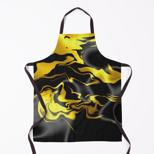 Item preview, Black Yellow Silk Design designed and sold by WarmlyArts.