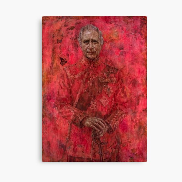 Item preview, The first official painted portrait of King Charles III designed and sold by ValentinaHramov.