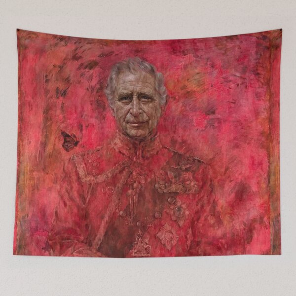 Item preview, The first official painted portrait of King Charles III designed and sold by ValentinaHramov.
