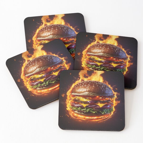 Item preview, Fire-Grilled Burger Logo designed and sold by Sadia  Jannat.