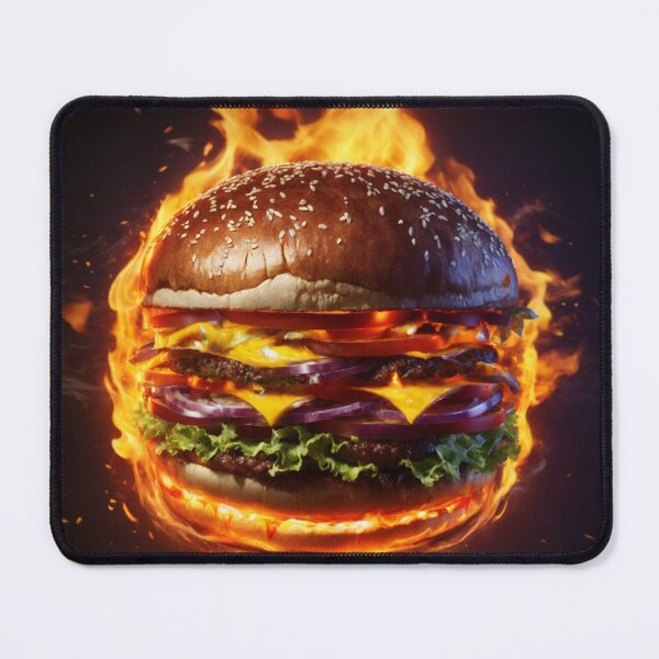 Item preview, Fire-Grilled Burger Logo designed and sold by Sadia Jannat.