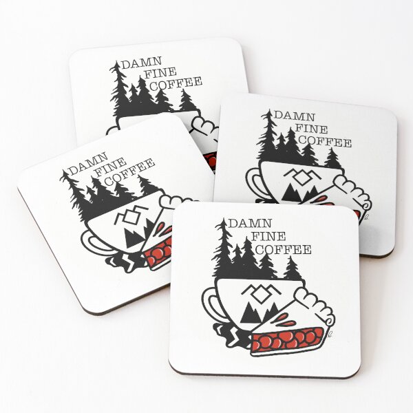 Item preview, Damn fine Coffee white designed and sold by Raymond K. Hessle.
