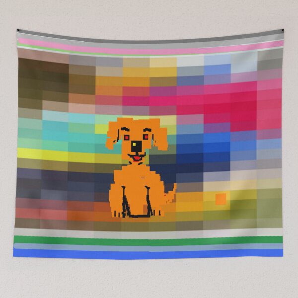 Item preview, Pixel Dog Art Design designed and sold by 3triadstore.