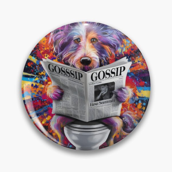 Item preview, A reading dog. designed and sold by MyHappyArtShop.