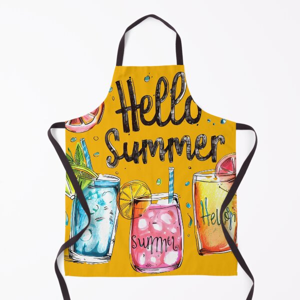 Item preview, "Hello Summer" Summer Cocktail Life Saying designed and sold by redask2me.