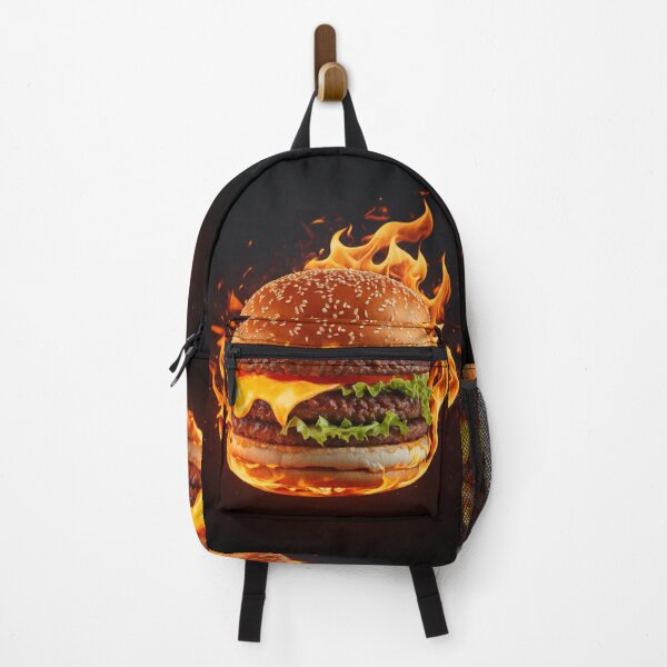 Item preview,  Flame-Cooked Burger Logo designed and sold by Sadia  Jannat.
