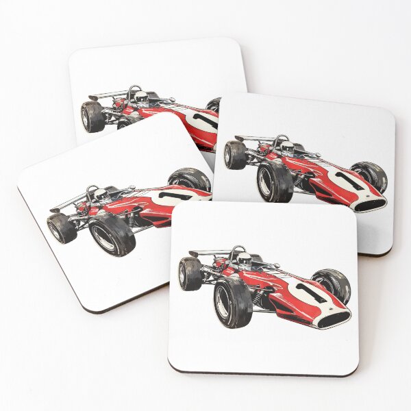 Item preview, Old School Ferrari F1 car designed and sold by VectorVisionary.