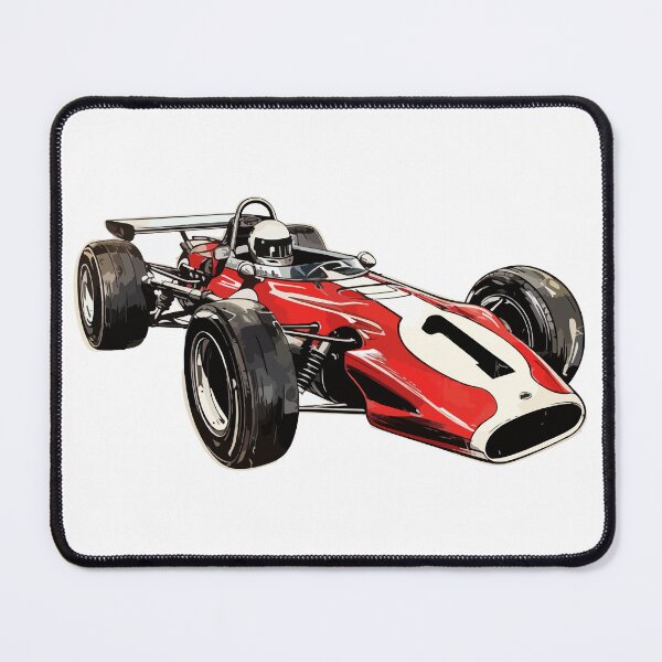 Item preview, Old School Ferrari F1 car designed and sold by VectorVisionary.