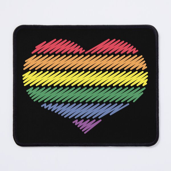 Item preview, Rainbow Heart (Love / Scribble / 6s) designed and sold by MrFaulbaum.