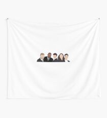 Queer Eye Cast Wall Tapestry
